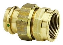 79710 VIEGA 79710 1 UNION PxFIP BRONZE PROPRESS from PROPRESS
