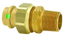 79750 VIEGA 79750 1-1/2 UNION PxMIP BRONZE PROPRESS from PROPRESS