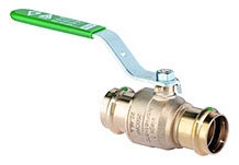 79925 VIEGA 79925 3/4 BALL VALVE BRONZE PROPRESS - SS BALL/STEM FULL PORT f