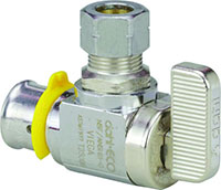 93511 VIEGA 93511 1/2x3/8OD PEXP QT ANGLE STOP - PEXPRESS from PEXPRESS