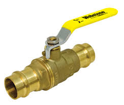 H-81703W WEBSTONE 81703W 3/4 PRS LF FP BRS BALL VALVE from WEBSTONE