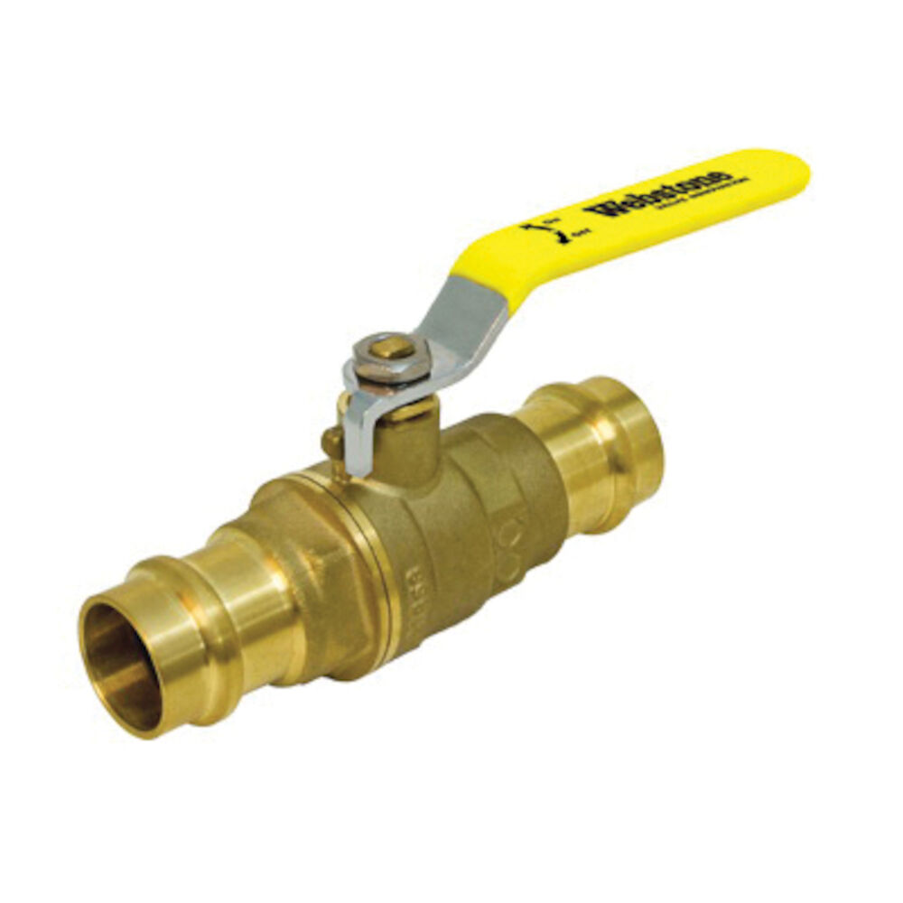 H-81704W WEBSTONE 81704W 1 PRS LF FP BRS BALL VALVE from WEBSTONE