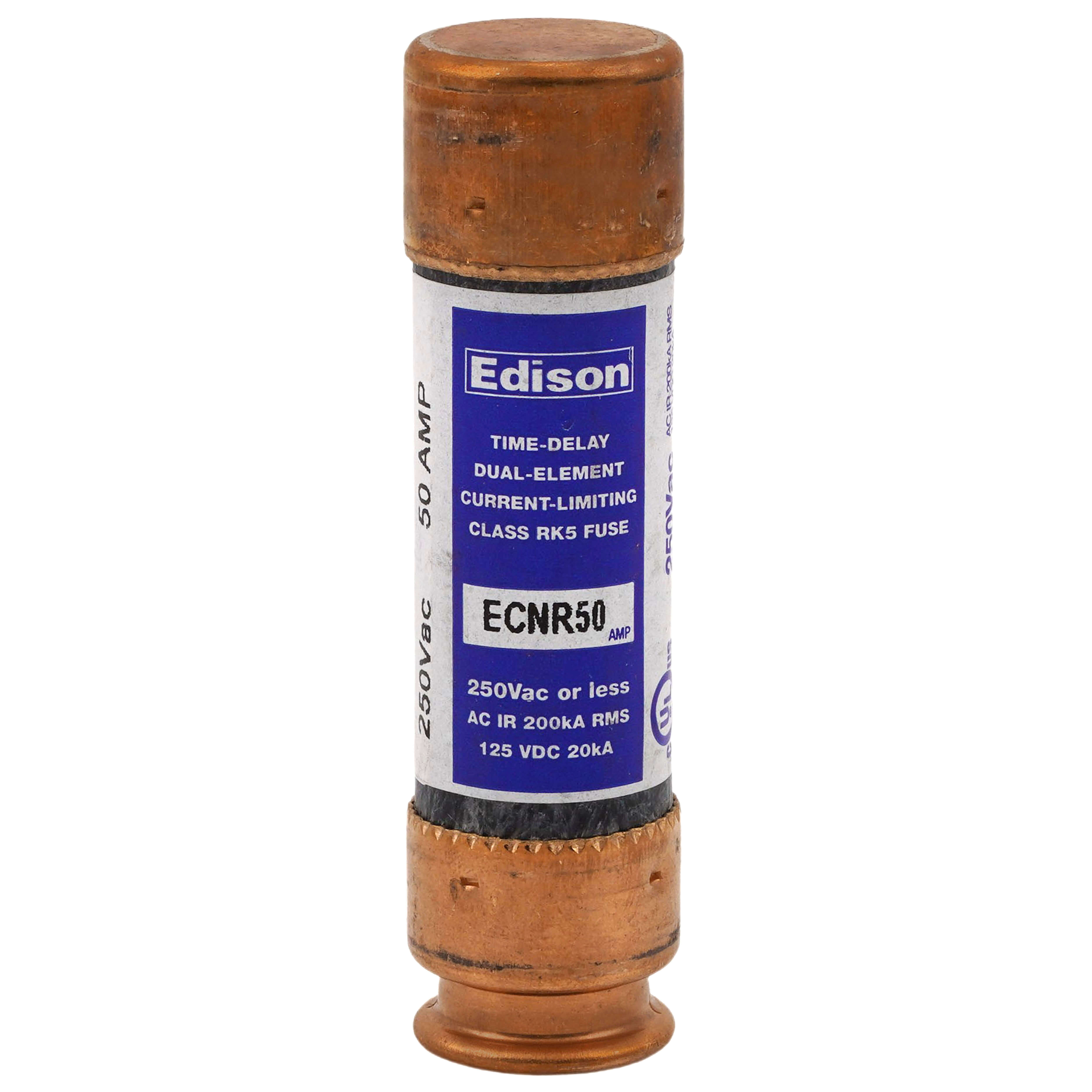 19669                          DIV 7-CRNR50 50AMP FUSE  (FLNR050T) from DIV
