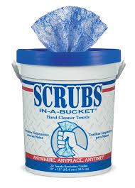 208632                         DIV SCRUBS IN-A-BUCKET HAND WIPES 5-42272 fr
