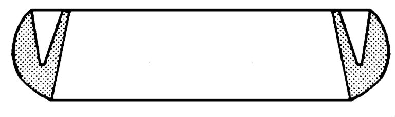 85352                          401-20 2 PIERCE TYPE Gasket ROUND BACK NON-D
