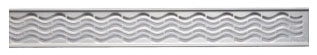 601792                         QuARTz PLUS 27in 143155 LINEAR DRAIN WAVY SS