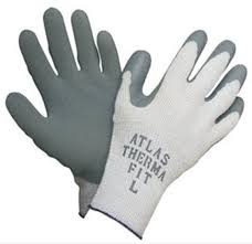176891                         ATLAS 88 L GRAY INSUL GLOVE LARGE THERMA FIT