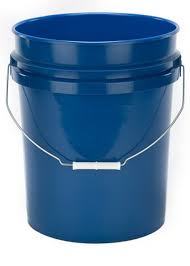 793741                         MLS 5-GAL BUCKET/PAIL NAVY BLUE W/LOGO from