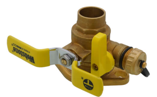 H-51416WHV Webstone H-51416HV 1-1/2 LF Sweat Isolator w/Rotating Flange & D