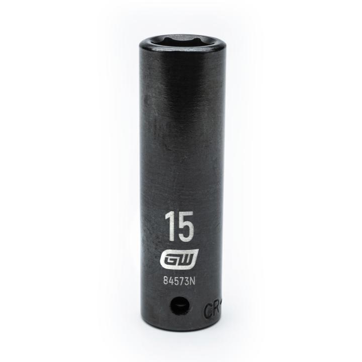 1058028                        GEARWRENCH 84573N 1/2" DRIVE 15MM D EEP IMPA