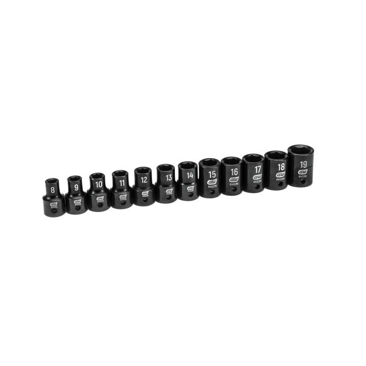 1057641                        GEARWRENCH 84930N SET SKT IMP MET 1 /2DR 12P