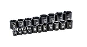 1057646                        GEARWRENCH 84932N SET SKT IMP SAE 1 /2DR 19P