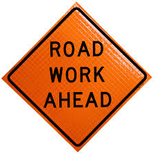 793204                         JBC RUS-CS-48 W20-1ROAD WORK AHEAD ROLL UP S
