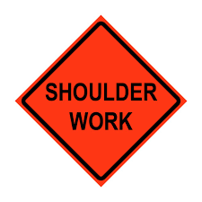 850072                         JBC RUS-CS-48-C24 SHOULDER WORK AHEAD 48" VI