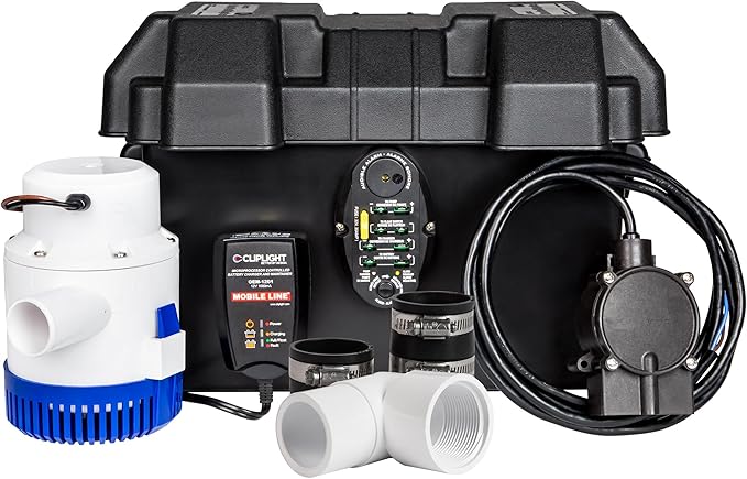 506404 L-G 506404 BATTERY BACKUP PUMP SYSTEM 2500GPH 12 VOLT from GIANT