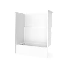 1037689                        MAAX ICON TS6032-R NON-AFR WHT SMOOTH TUB/SH