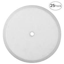 105FW 5-1/4 WHT FLAT C/O COVER WHITE - CLEAN OUT 105-FW from LSP