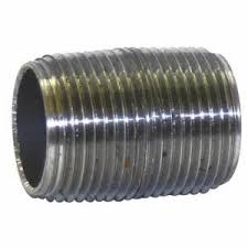 101-020000 1/4xCLO BLK STD WLD NIPPLE TBE from BN-SPAGH