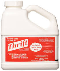 412371                         T-600 6# THRIFT DRAIN CLEANER from THRIFT