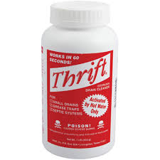 15267                          T-100 1# THRIFT DRAIN CLEANER from THRIFT 15267                          T-100 1# THRIFT DRAIN CLEANER from THRIFT