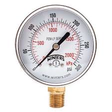 8803                           PEM217LF 2-1/2 0-300 PRESS GAUGE from WINTER