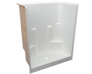983493                         FIBERCARE ES60-34 SHOWER STALL TILE 60x34x72