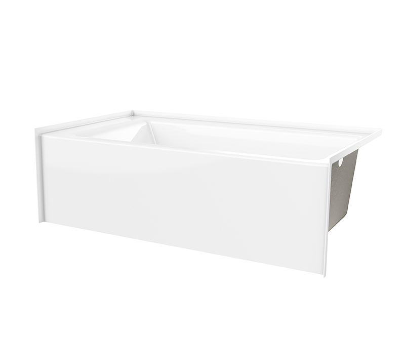 6032SMINR-WH AQS 6032SMINR ACRYLX RH BATHTUB WHITE from LASCOTUB