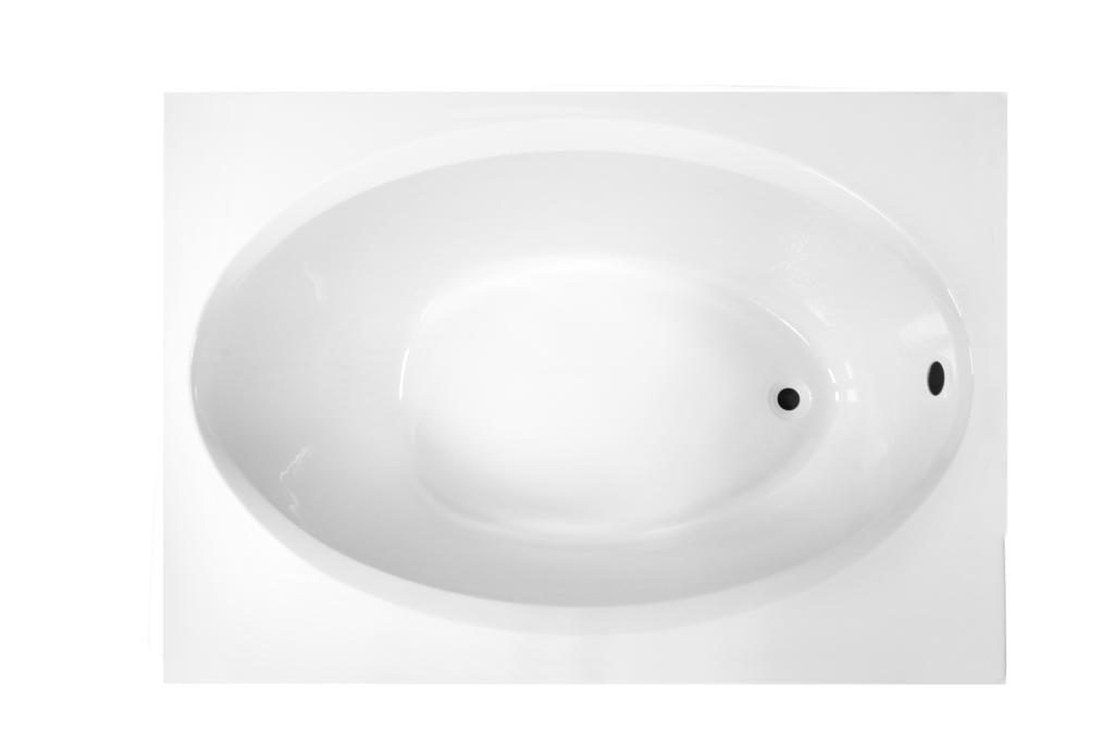 8857                           TUBZZ PS4260W WHT WHPL TUB ATLAS I 59.25x41.