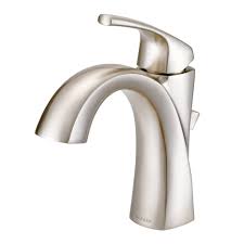 D225018BN DANZE D225018BN VAUGHN 1 HANDLE LAV FAUCET w/METAL POP-UP DRAIN 1