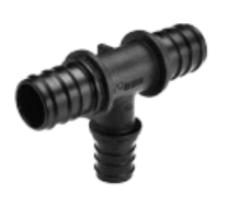 650517                         REHAU 104839-001 1-1/2 EVERLOC POLY TEE from