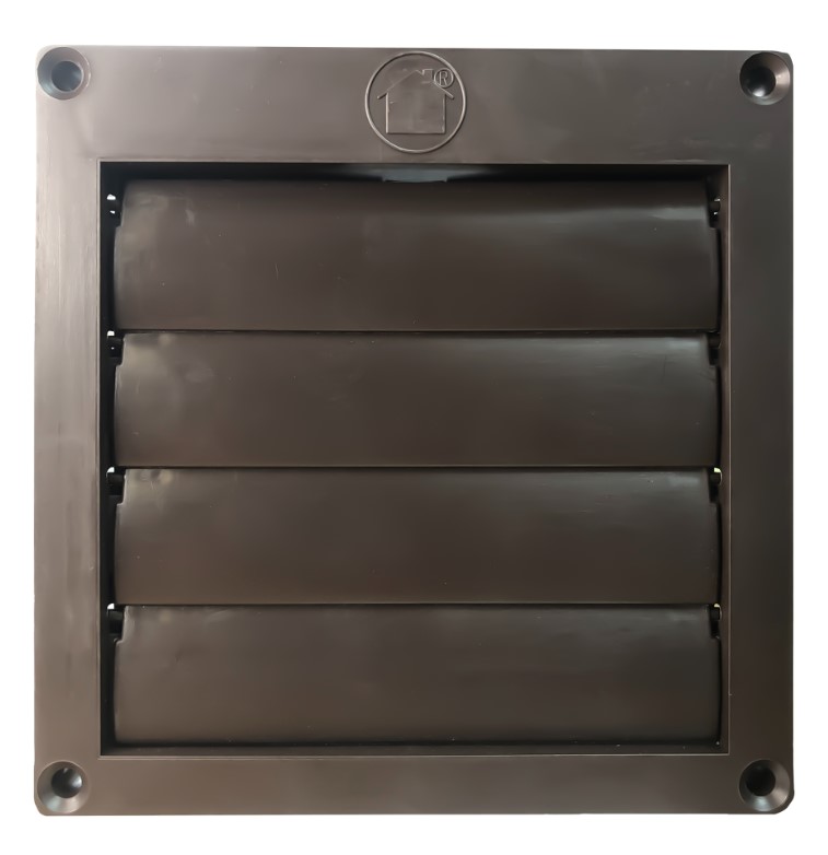 202851                         4 BROWN LOUVER HOOD FACEPLATE 110287 from DE