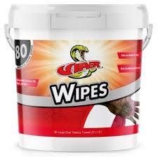 805144                         RT600D VIPER WIPES WATERLESS HAND WIPES (8X1