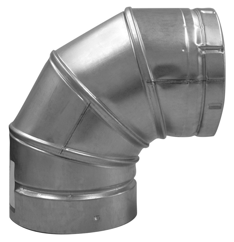 1001217                        ECCO 200414 490EL 4X90 DOUBLE WALL  ELBOW fr
