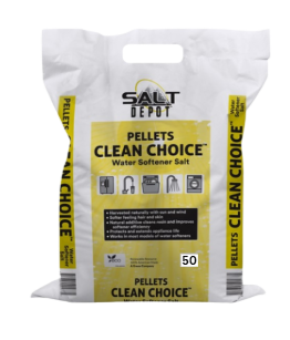 591909                         SALT DEPOT 50LB SOFTENER PELLET SALT WSCP50