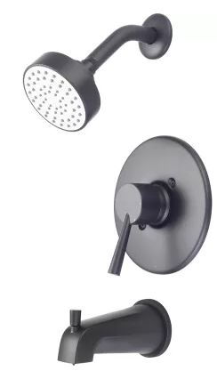 T-2370-MB OLYMPIA i2 SINGLE HANDLE T/S TRIM SET-MATTE BLACK from PIONEER