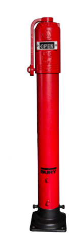 12424                          POST INDICATOR 5.6 - 8' BURY - 3-12" VALVES