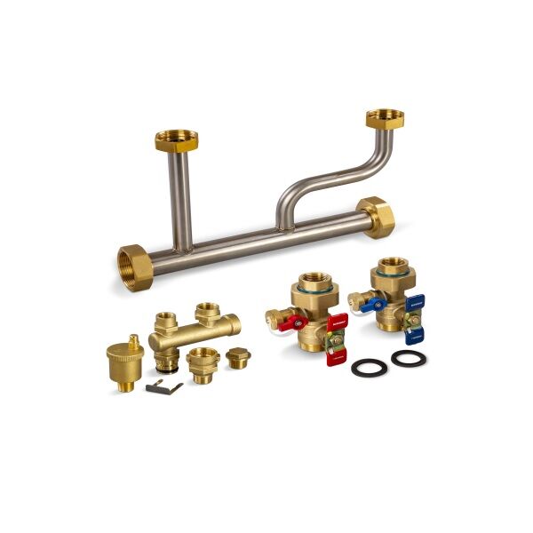 850438                         NAVIEN PRIMARY MANIFOLD FOR NFC-H & NCB-H fr