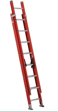 766786                         LOUISVILLE 16' 300# EXTENSION LADDER from LA