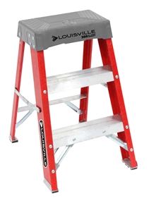 781201                         LOUISVILLE 2' FIBERGLASS LADDER 300# from LA