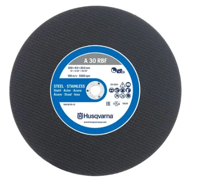 818012                         HUSQVARNA 9" METAL ABRASIVE DISC CUT OFF WHE