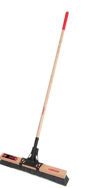 823704                         24" SMOOTH-SURFACE PUSHBROOM from AMES