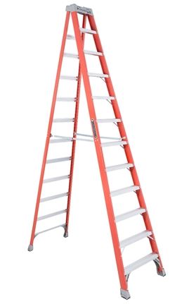 832743                         LOUISVILLE 12' 300# STEP LADDER from LADDER