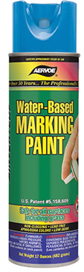 857720                         BLUE WATER-BASED MARKING PAINT from AERVOE