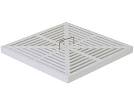 861-5 PVC 12 X 12 FULL GRATE from SIOUX