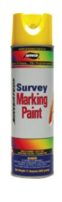 882543                         FLORECENT YELLOWMARKING PAINT from AERVOE