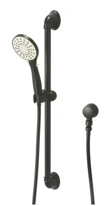 P-4430-MB OLYMPIA ACCENT HANDHELD SHOWER SET-MATTE BLACK from PIONEER