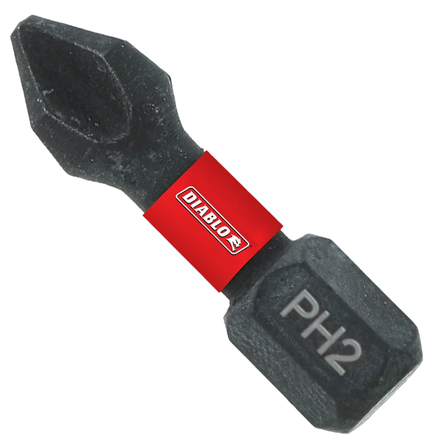 919017                         DIABLO 1 PH2 PHILLIPS DRIVE BIT 25PK from DI