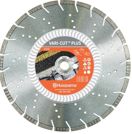 923792                         HUSQVARNA 20" VARI-CUT PLUS FLAT SAW BLADE A