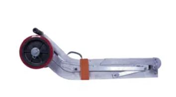 969299                         CURVED ALLUMINUM DOLLY HARD WHEELS from USSA