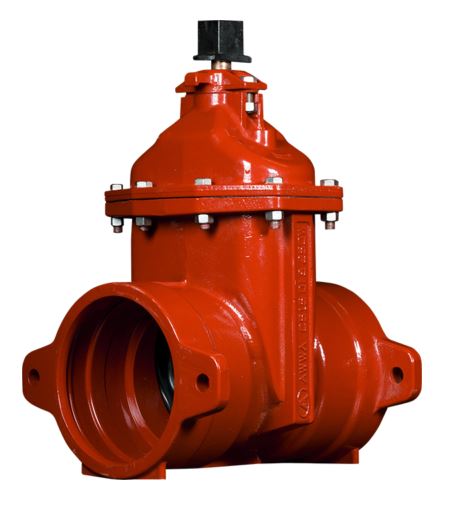 995037                         2 PUSH ON NRS GATE VALVE W/SQUARE NUT from W